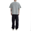 Производство стираных футболок | Винтажные футболки с принтом в стиле батик | 320GSM Тяжелые свободные футболки с заниженными плечами