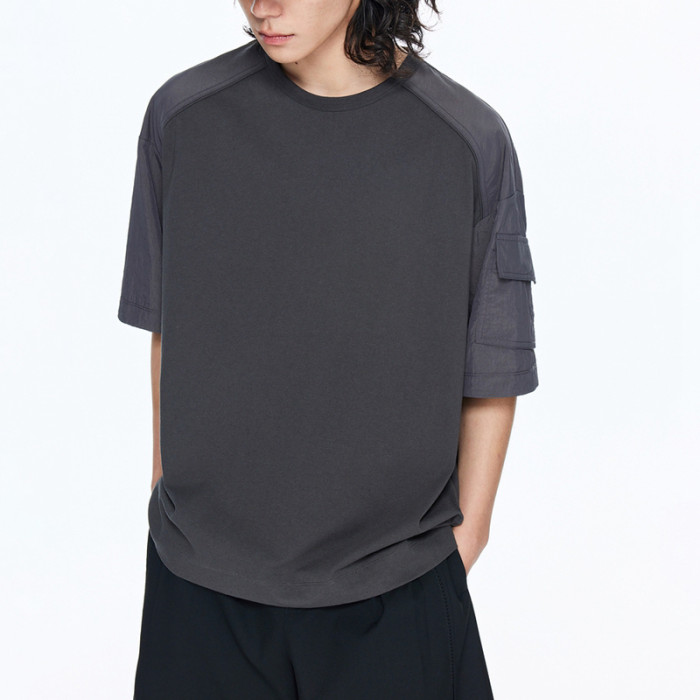 Custom Service Herren-Trend-T-Shirts | Herstellung von Streetwear-T-Shirts | Marken schwere, trendige T-Shirts aus 100 % Baumwolle