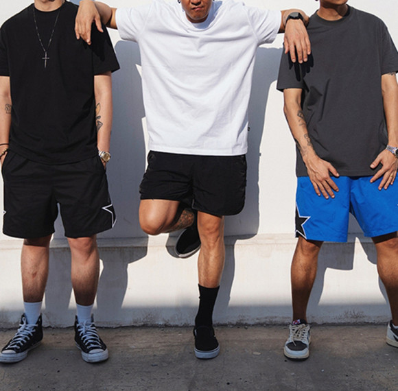 Herstellung von Mode mit individuellem Logo für T-Shirts, lässige 190 g/m², Übergröße, Streetwear, leere T-Shirts