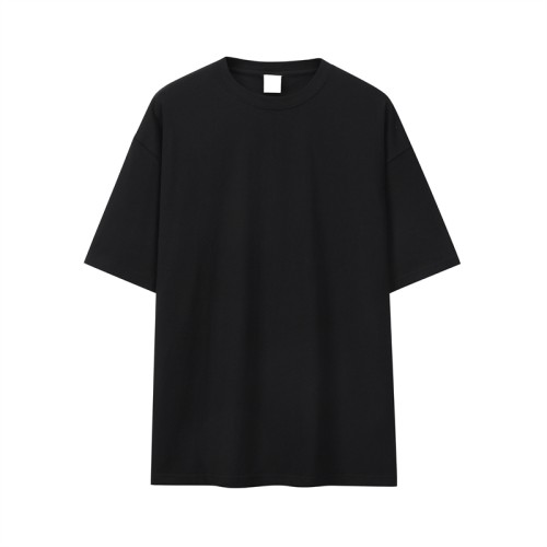 Individuelles Streetwear-Mode-T-Shirt, 200 g/m², 100 % Baumwolle, übergroße Passform für Herren