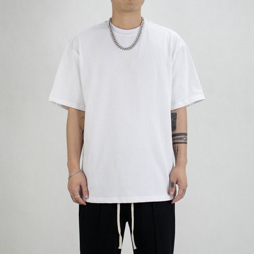 Lieferant Streetwear T-Shirt Custom 230GSM 100 % Baumwolle Übergroße Passform Unisex