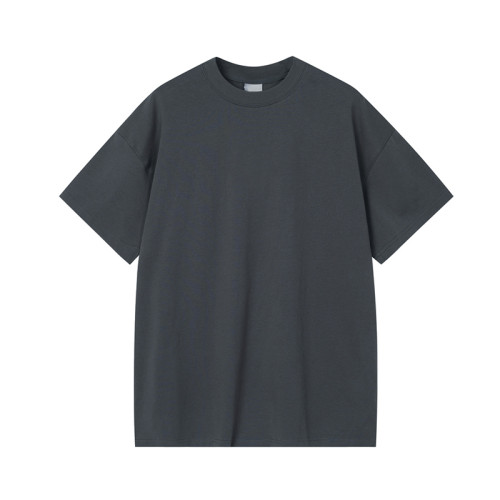 Производство мужских футболок-тяжеловесов | Повседневные уличные футболки большого размера из 100% хлопка плотностью 250 г/м²
