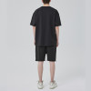 Wholesale 100% Cotton Men's  Dark T-shirt | Heavy Weight Cut Ripped Hem T-shirt