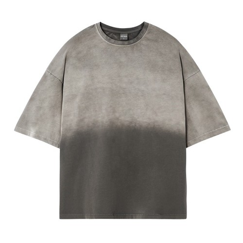 Manufacturing Acid Wash Fashion Gradient Tshirt 230GSM | Oversized Fit Washed Textured T-shirt