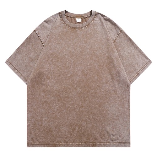 Manufacturing Mens Streetwear T-shirt | HeavyWeight Snow Washed Oversized T-shirts
