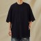 Solid Color With Drawstring Cotton Oversized Short Sleeve T Shirts - ODM Streetwear Manufacturer
