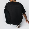 Quick Design Men Solid Color Tshirts | Heavyweight 230GSM Hip Hop Summer Pure Cotton Tshirts