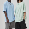 Quick Design Heavyweight Tshirts | Men 230GSM Dark Streetwear Trendy T Shirts | Drop Shohlder Blank Tshirts