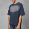 Custom Solid Color Indented Vintage Short Sleeve T Shirts - Streetwear Manufacturer Production