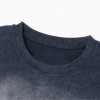 Custom Solid Color Indented Vintage Short Sleeve T Shirts - Streetwear Manufacturer Production