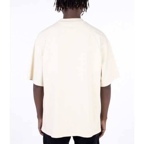 Custom Men's Animal Streetwear | Snow Washed Cotton Direct Injection Print Short Sleeve T shirts