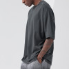 Private Label Casual Tshirts | Mnes Solid Color 100% Cotton Basic Short Sleeve Street Fashion Tshirts