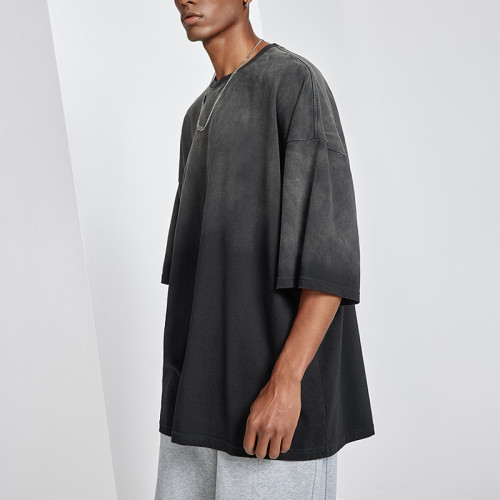 Acid Washed Oversized T-shirt | Custom T-shirts with Logo | Acid Washed, 100% Cotton | OEM/ODM
