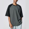 Customized Men Waffle Tshirts | Heavyweight 280GSM Raglan Colorblocking Drop Shoulder Tshirts Streetwear