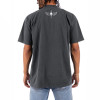 Custom T-shirts Mens Washed Dark Vintage Hip Hop Screen Print Oversize Tshirt