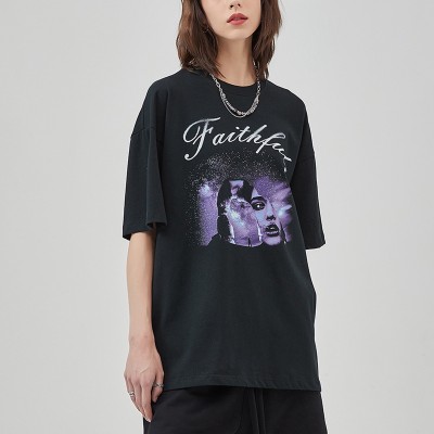 Manufacturing Custom Personalized Print Tshirt | Hot Transfer Print Graphic Cotton Dark T-shirts