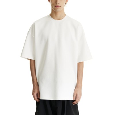 Solid Color Casual Oversized Cotton Short Sleeve T Shirts - Custom streetwear with ODM,OEM support