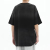 Customized Men's T shirt Pleated texture Oversize Velvet T shirt