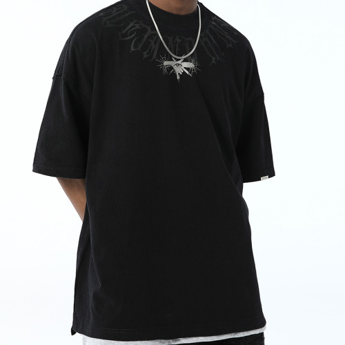 Custom Men Tshirts Private Customization | Round Neck 100% Cotton Short Sleeve Tshirt For Men