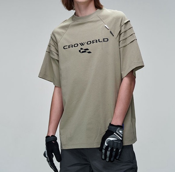 Custom Heavyweight Short Sleeve T-Shirt | Screen Printed Oversized Fit - Streetwear Manufacturer