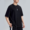 Clothing Manufacturer Plain Men  Loose Fit T-shirt | 190GSM Pure Cotton Summer Drop Shoulder T-shirt