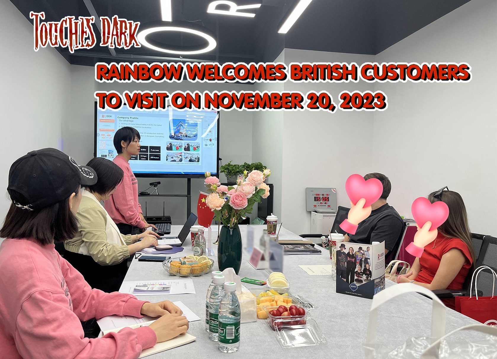 British Customers Visit On November 20,2023
