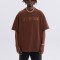 Customized Production Patchwork Embroidery Plain TShirt, Cotton Oversized Vintage Streetwear T Shirt