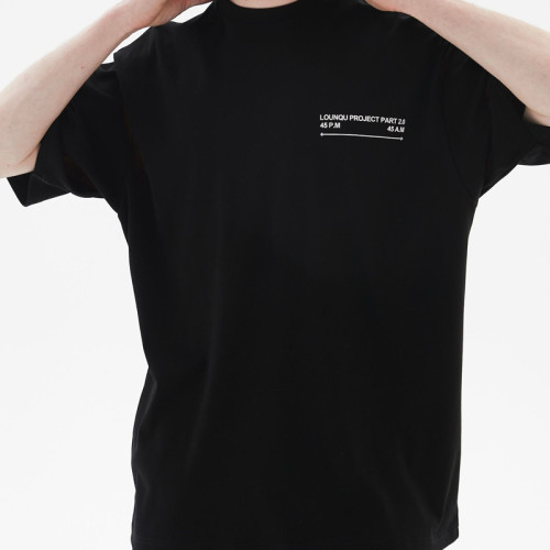 Supplier Streetwear Tshirts  Screen Printing Digital Printing 220GSM Oversized Fit For Men