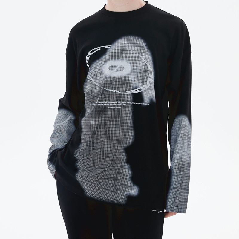 200GSM Heavyweight Graphic Print Oversized Shirt Men's Introduction