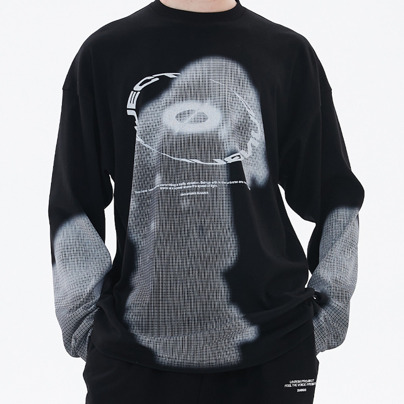 200GSM Heavyweight Graphic Print Oversized Shirt Men's Introduction