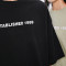Customized Animal Printed TShirt,Screen Print Pattern Heavyweight Cotton Dark Streetwear T Shirt Men