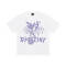 Customizable Streetwear with Skull Bird Print | 100% Cotton Crew Neck T-Shirt | Support OEM, ODM