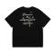Oversized Streetwear with Cross Print - Factory Customized Heavyweight Cotton Short Sleeve T Shirts