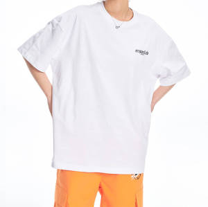 OEM Manufacturer Colorful Cross Print Oversized Streetwear Short Sleeve T Shirts