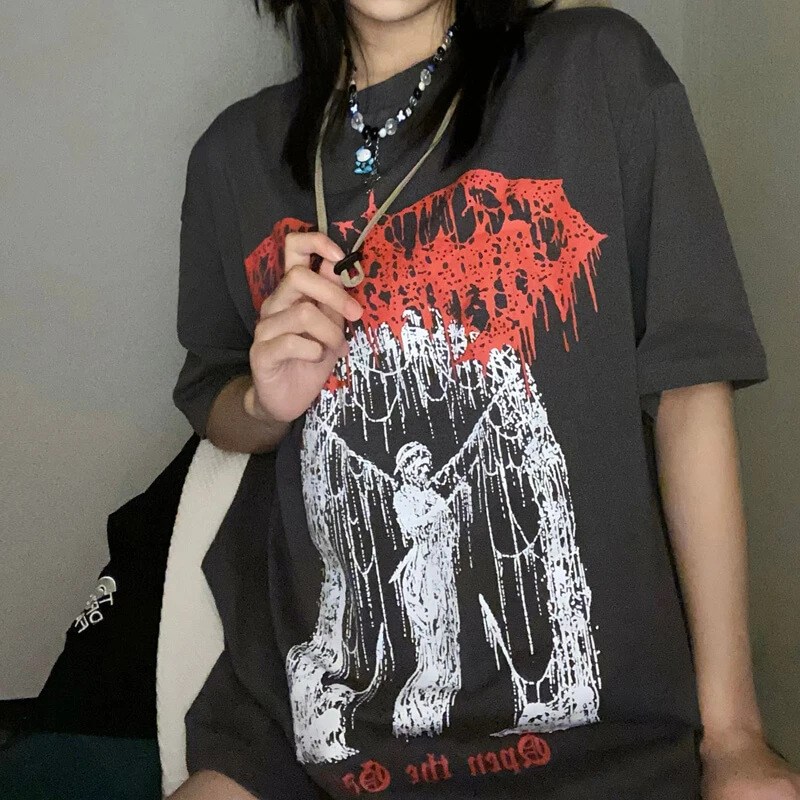 Custom Death Theme T Shirts Details 
