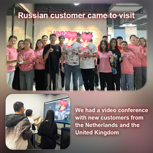 Two Consecutive Days of Customer Visits!