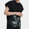 Customized Skull Sleeveless T Shirts - Cotton Oversized Fit T-Shirt - Streetwear Manufacturer