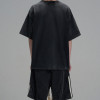 Death Theme Customizable Oversized Streetwear - Summer Cotton Short Sleeve T-Shirt Men