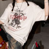 Customized War Themed Printed Oversized Streetwear - 230GSM Cowboy Printed Short Sleeve T-Shirt