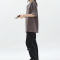 Customizable Cross Print Streetwear - 280GSM Suede Embroidered Heavyweight Short Sleeve T-Shirt