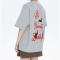 Custom Personalized Graphic Bunny Print Streetwear - 230GSM Heavyweight Cotton Short Sleeve T-Shirt