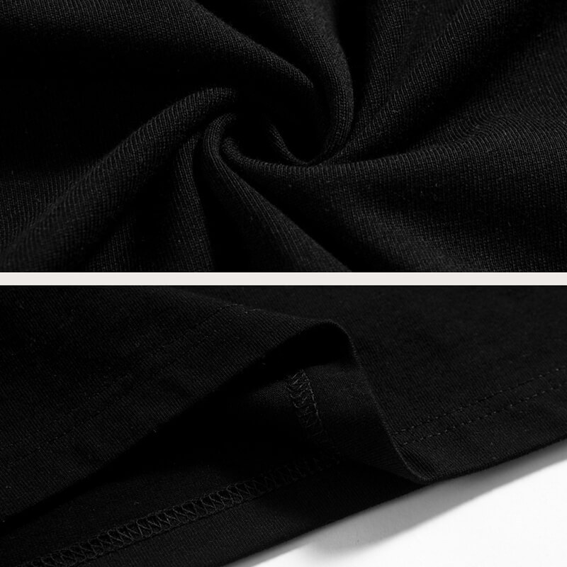 190GSM Cotton Short Sleeve T-Shirt Women Details 