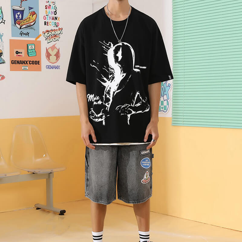 190GSM Cotton Trendy Oversized Short Sleeve T-Shirt Introduction