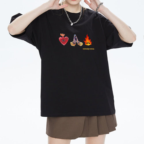 Manufacturing Customized Death Series Streetwear - 190GSM Cotton Oversized Fit Short Sleeve T-Shirt