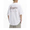 Production Customized Rose Print Streetwear - 190GSM Cotton Trendy Oversized Short Sleeve T-Shirt