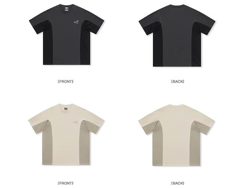 265GSM Heavyweight Cotton Oversized Short Sleeve T-shirt Details 
