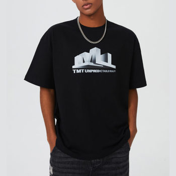 Custom Graphic Print Trendy Streetwear - 270GSM Heavyweight Cotton Oversized Short Sleeve T-Shirt