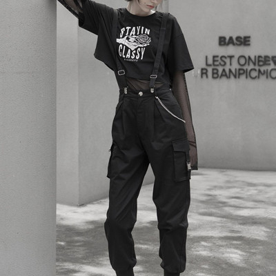 Customized Personalized Skull Rose Print Streetwear - 190GSM Punk Slim Fit Short Sleeve T-Shirt