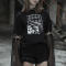 Customized Punk Style Ladies Streetwear - 190GSM Personalized Slim Fit Short Sleeve T-Shirt Women