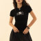 Custom Personalized Printed Streetwear - 190GSM Cotton Skinny Fit Short Sleeve Vintage T-Shirt Women